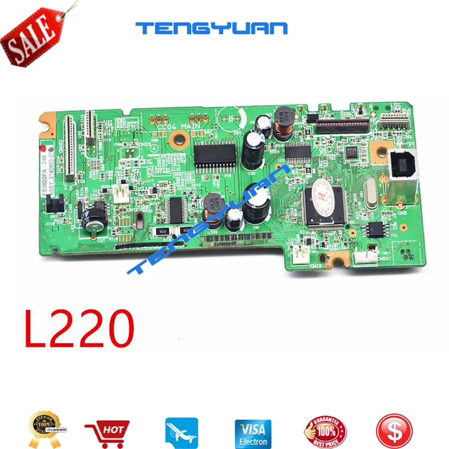 Оригинальная форматорная плата для Epson L220 L300 L210 L365 L100 L101 L200 L201 в продаже Запчасти для принтера