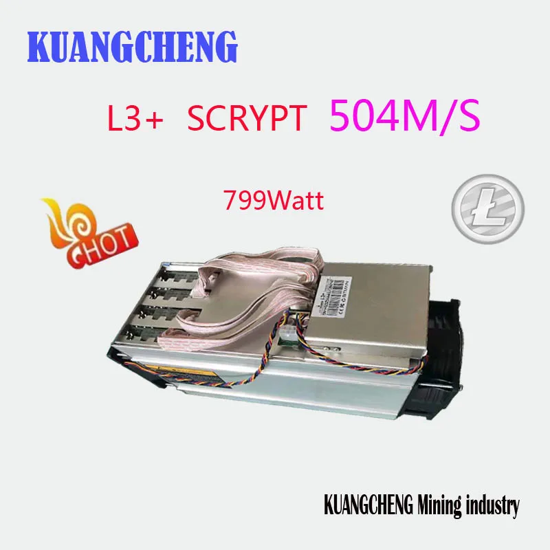 Майнер ASIC ANTMINER L3 + бывший в употреблении 80% 90% scrypt Litecoin Dogecoin 504 м (без блока питания)