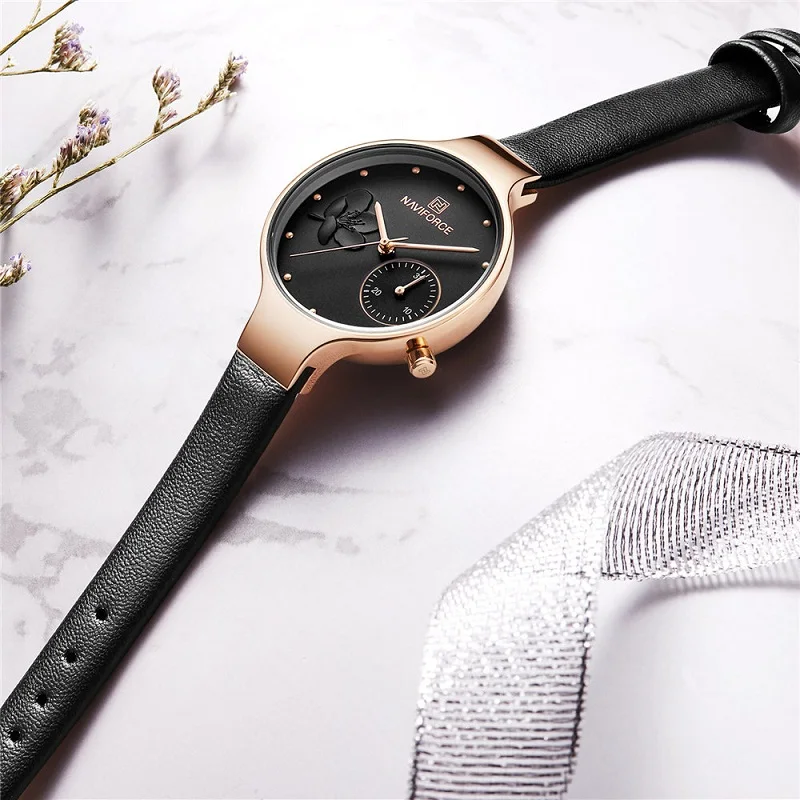 Relogio Feminino Топ люксовый бренд женские часы платье кожа водонепроницаемые