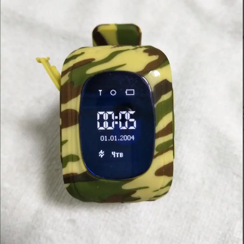 camouflage Хит, gps трекер, часы для детей, браслет, браслет, SOS, аварийный oled-искатель, анти-потеря, носимые устройства, локатор, трекер Q50 - Цвет: camouflage