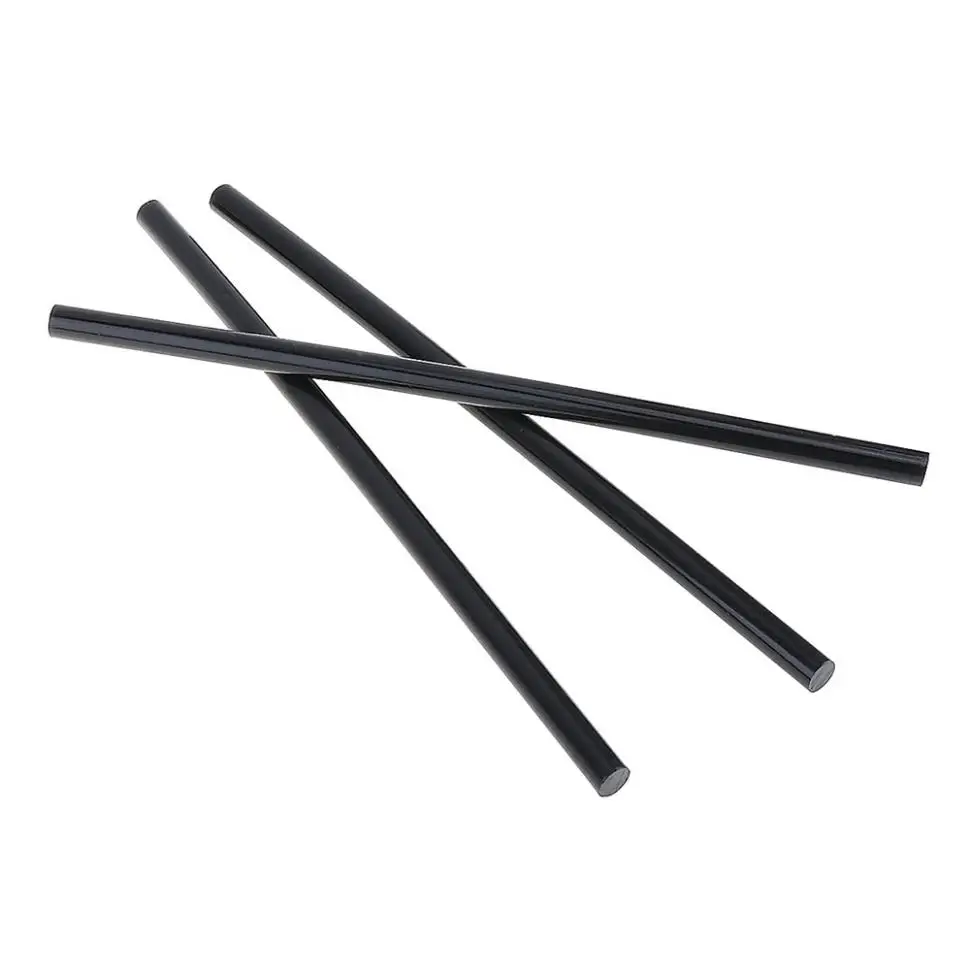 

10pcs/set 7mmx 190mm Black Hot-melt Gun Glue Sticks Gun Adhesive DIY Tools for Hot-melt Glue Gun Repair Alloy Accessories