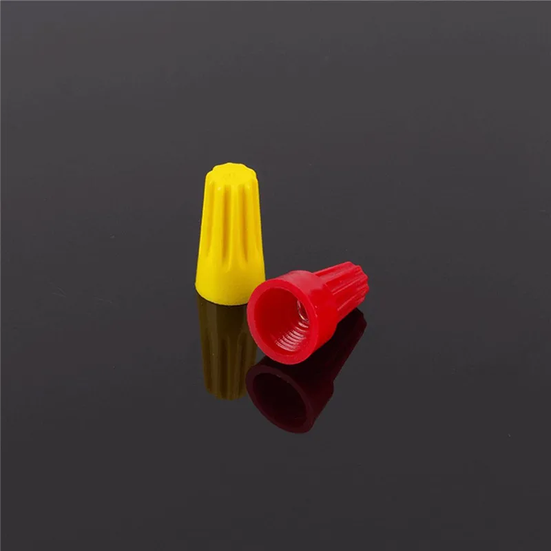 158Pcs/box Plastic Twist Nut Cover Set Electrical Wire Connectors Quick Insulated Screw Terminal Cap Spring Insert Assortments