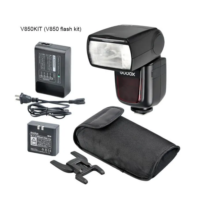 

Godox VING V850 Li-ion Manual Recycling Charge Speedlite Lithium-ion Flash