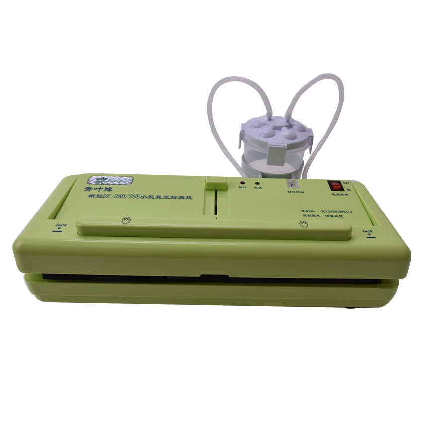 Бытовой пищевой вакуумный упаковщик с вакуумными мешками бытовой 2 SE двойное