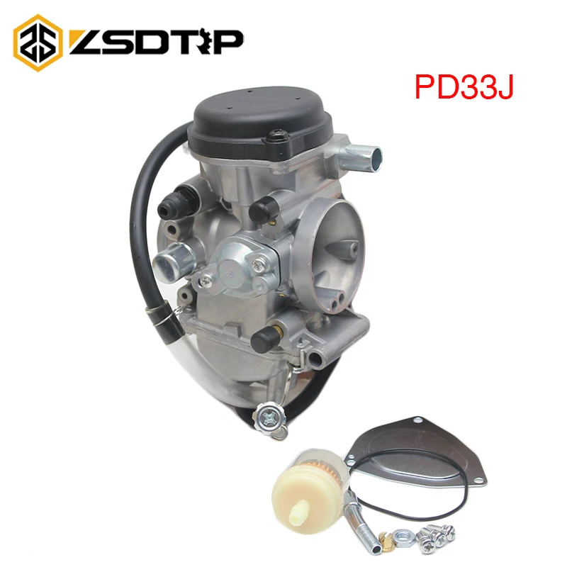 Мотоциклетный карбюратор ZSDTRP 33 мм в сборе для 2001-2012 Big Bear 400 YFM400 2x4 4x4 ручной