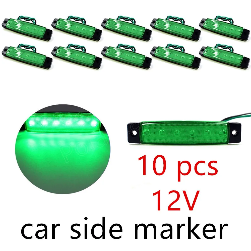 Лучшая цена продажа 12В 6 SMD 6LED автомобильный автобус прицеп грузовой автомобиль