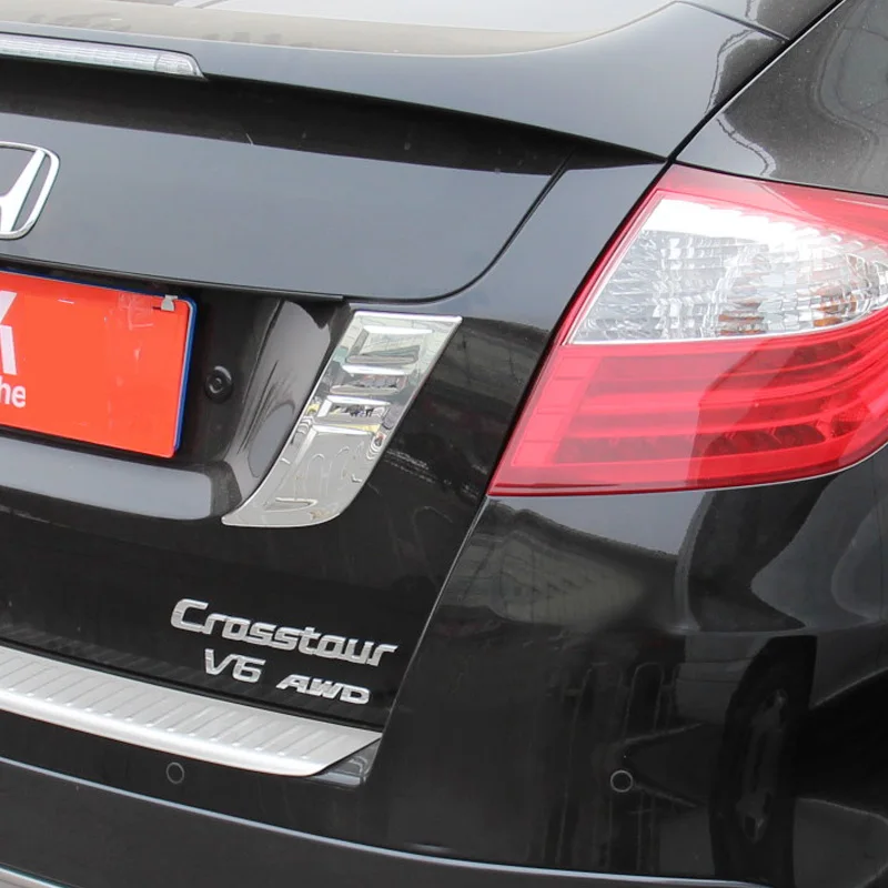 Автомобильная наклейка эмблема для Honda Accord Crosstour CRV AWD V6 Tail Metal/ABS Silver 3 размера