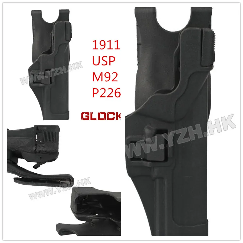 Тактический кобура Glock легкий подшипник M6 TLR 2 подходит для 17 19 22 23 31 32/M92/1911/USP