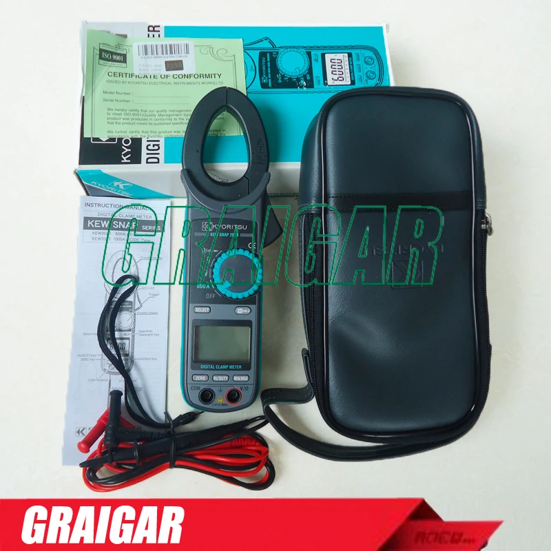 Kyoritsu 2040 цифровой дисплей AC DC клещи Тестер|clamp meter|ac dc clamp meterdc |