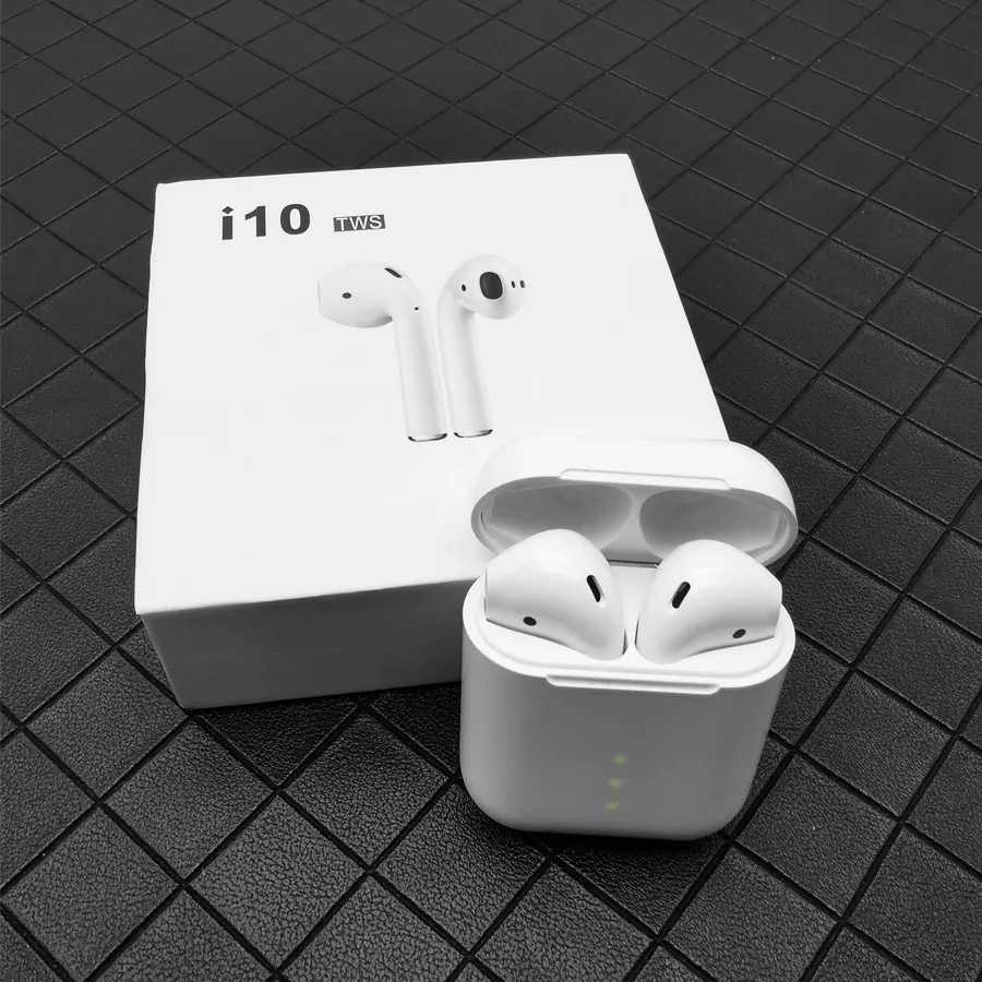 I10 tws всплывающие Bluetooth 5 0 Беспроводные наушники с сенсорным управлением для iPhone