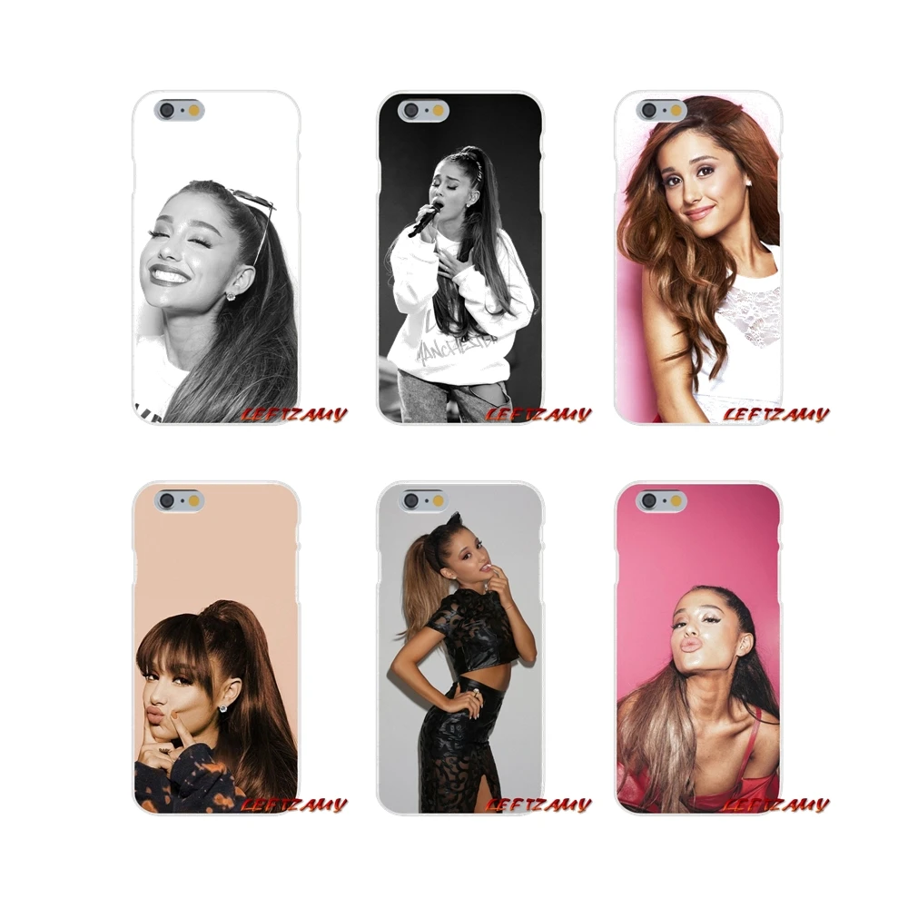 Ariana Grande Симпатичные Singer сладкий для iPhone X XR XS MAX 4 4S 5 5S 5C SE 6 S 7 8 плюс аксессуары
