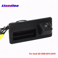 liandlee for audi q5 2008 2013 2018 car reversing parking camera auto cam trunk handle integrated hd ccd