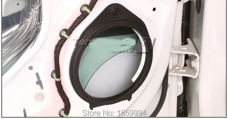 

for Opel Astra Meriva Insignia Zafira antara Series front and rear door Speaker mat Adapter Plates Bracket Ring 6.5" inch
