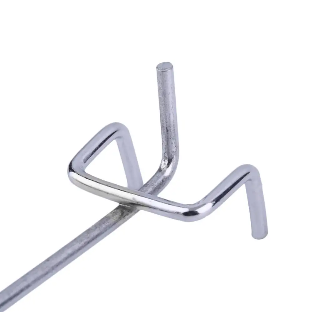 Отверстие пластина крюк супермаркет полка отверстие Мобильная стойка для