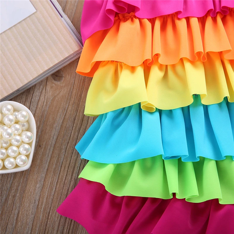 Лидер продаж детский купальник для девочек танкини 2017 г. новый однослойный с