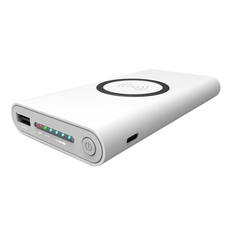 1 комплект Qi беспроводной DIY power Bank комплект портативное беспроводное зарядное устройство чехол без батареи(нужно DIY самостоятельно