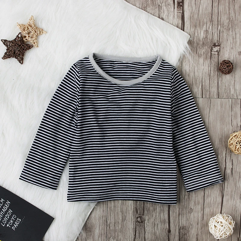 3 шт./комплект Детский комплект из футболки с длинным рукавом и топа |