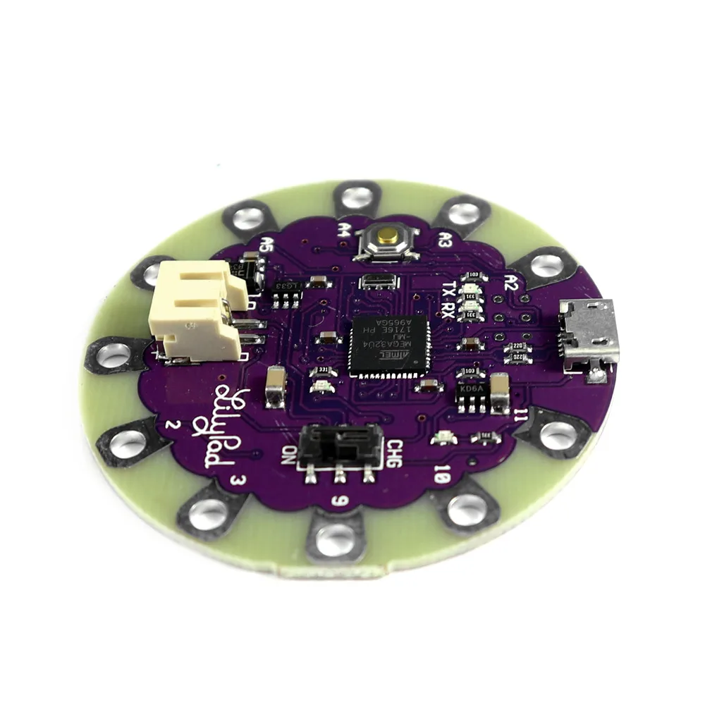 KJ349 ATmega32U4 плата LilyPad для ARDUINO USB микроконтроллер макетная | Электроника