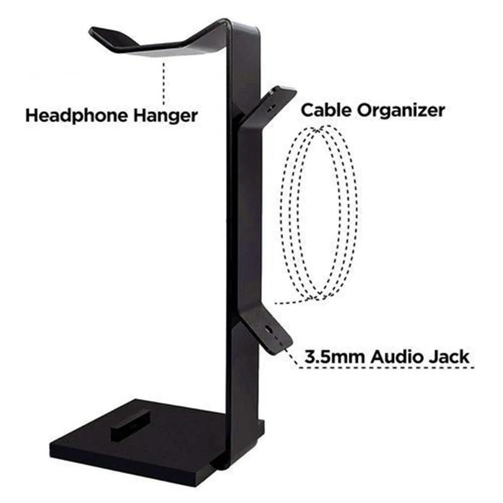 

Universal Headphone Stand Acrylic Headset Earphone Stand Holder Display for gaming headsets bracket for apple ipad accessories