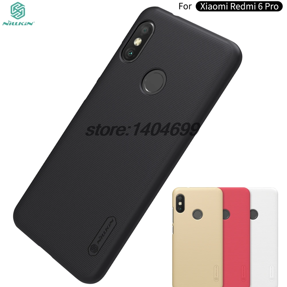 Чехол для Xiaomi Redmi 6 PRO Mi A2 Lite матовый чехол Nillkin защитный жесткий Lite|Бамперы| |
