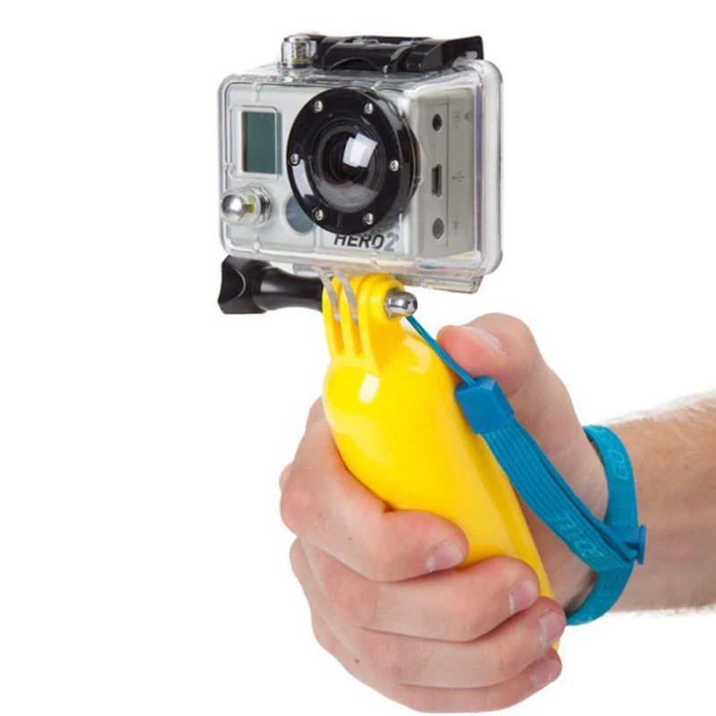 GoPro Accessories Bobber Floating Handheld Stick Floaty Grib Wrist Strap for Go Pro Hero 2 3 sjcam sj4000 SJ5000 SJ6000 camera |