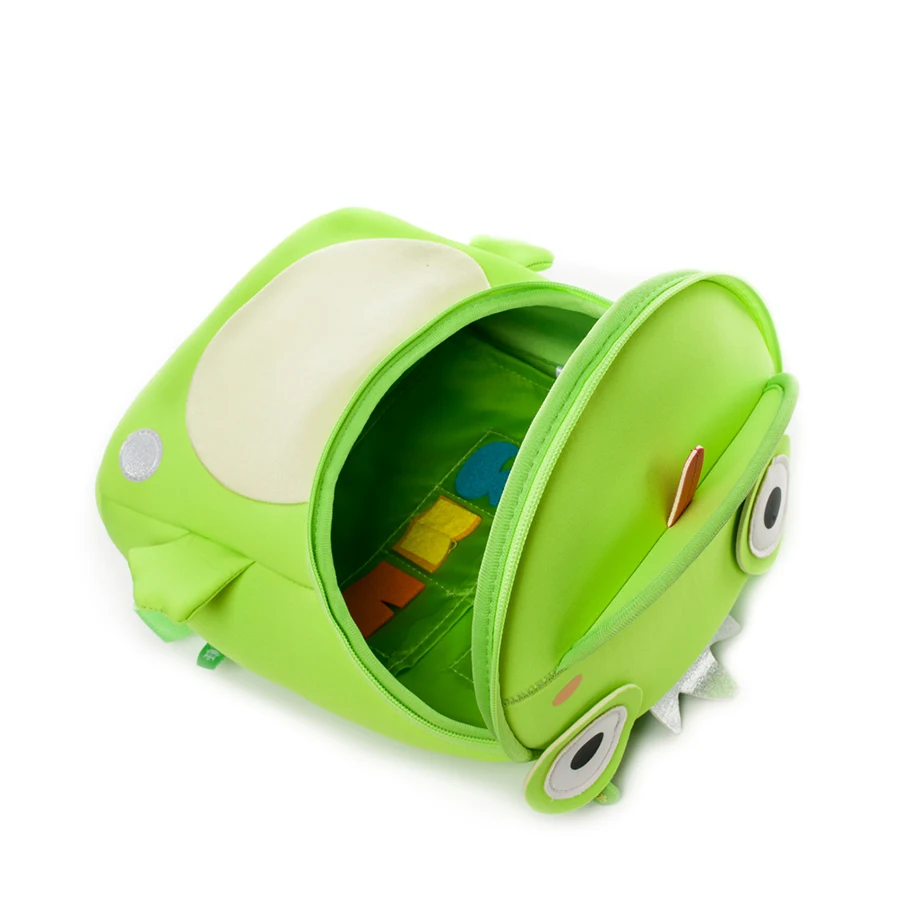 Cocomilo Inch Lovely Cartoon Zoo Animals Prince frog School Bags For Girls Children Kids Backpack Schoolbag Mochila Infantil