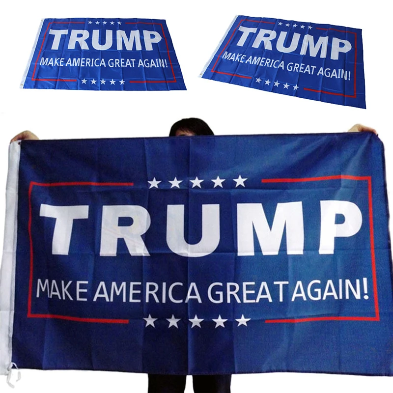 1 шт. 150x90 см Дональд флаг &quotТрамп&quot сделает Америку Великой снова для президента