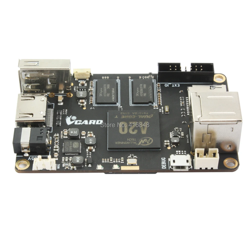 Video Card View Vision VCard Board with Allwinner A20 CPU capture video through HD ELP USB Camera | Безопасность и защита
