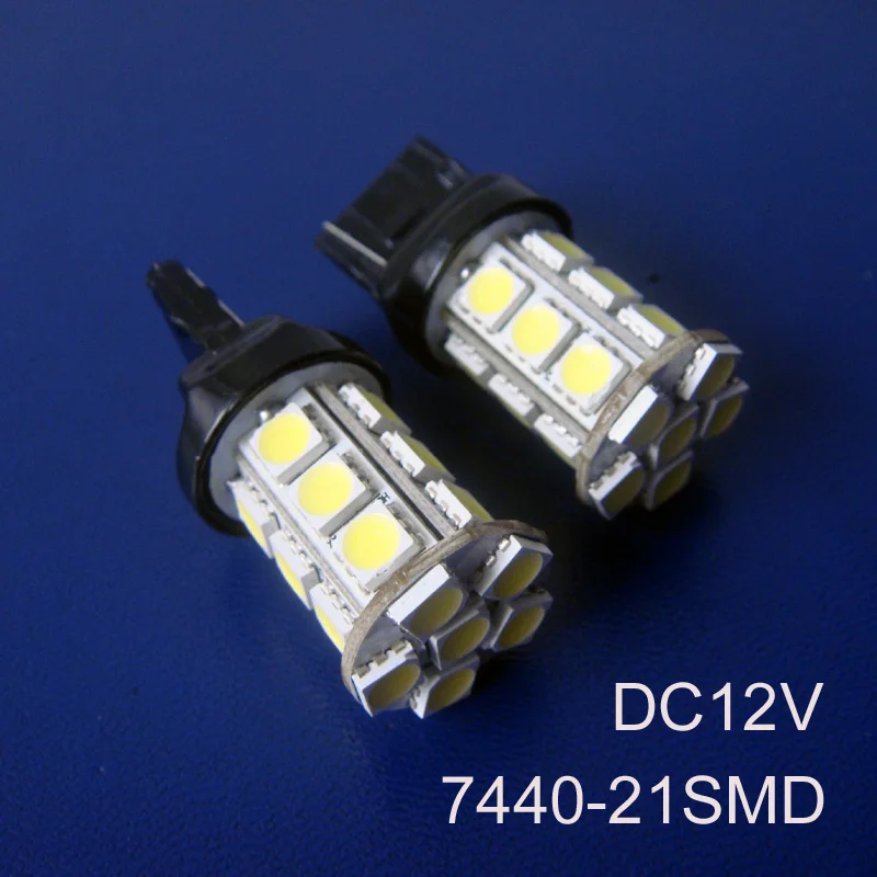 Высокое качество 12 В T20 led 7440 сигнал поворота W21W клин задний светильник t20 фонарь