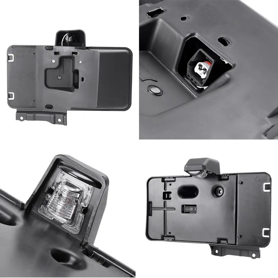 Car License Holder Crown Rear Daily Black Plate DC12V Geometric | Автомобили и мотоциклы