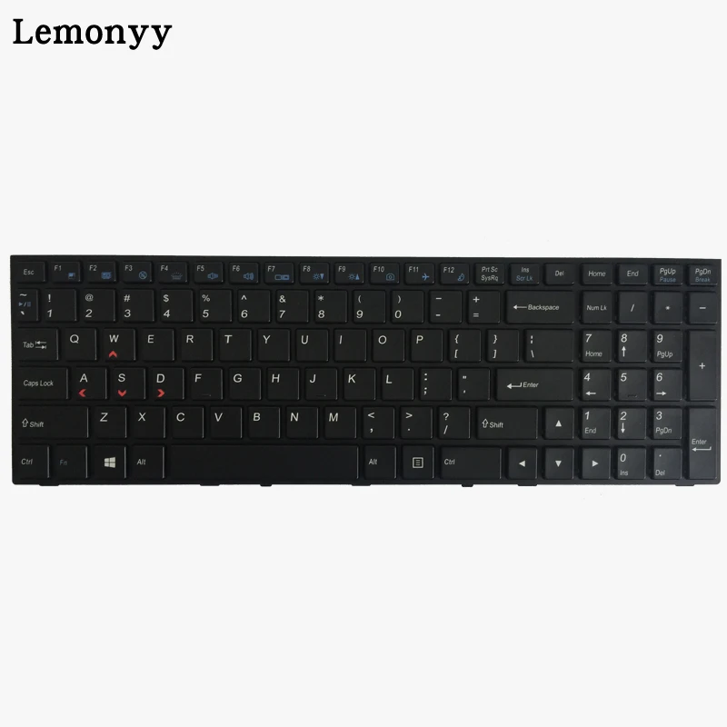 НОВЫЙ США клавиатура для ноутбука Clevo P650 P670RE3 P670RG P650RE3 P650RE6 P650RG N150SC N151SC N155SC черная с