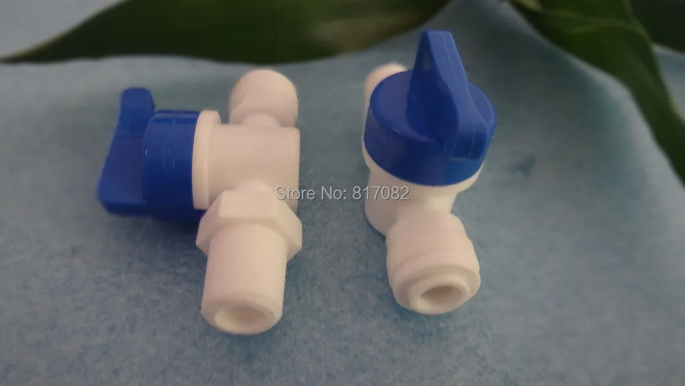2 шт. прямая БЫСТРОРАЗЪЕМНАЯ трубка 1/4 &quotOD нажимная в X1/4&quot для аквариума RO воды BSP
