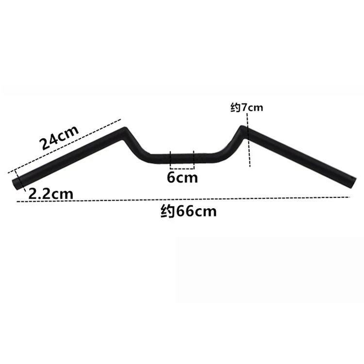Moto rcycle Ретро 22 мм 7/8 &quotстальной руль рычаг для Honda CG125 WY125 CBT125 GN125 GS125 MSX125 guidon manillar moto