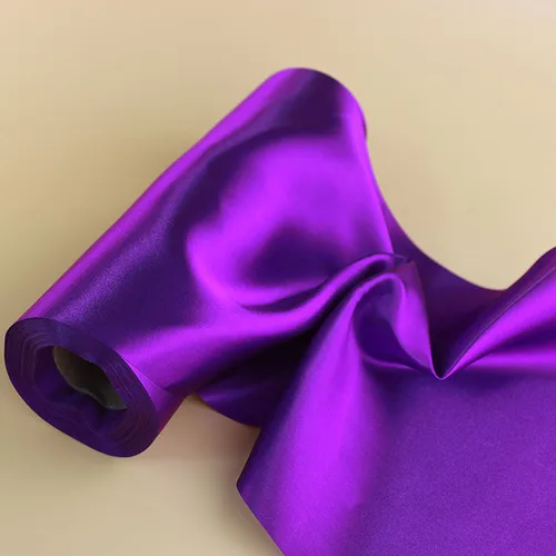 Dark purple 20 Meters/Lots 30 см пошива одежды ткань атласная лента волна флаг потолок Свадебные Рождественские украшения висит торговый - Цвет: Dark purple