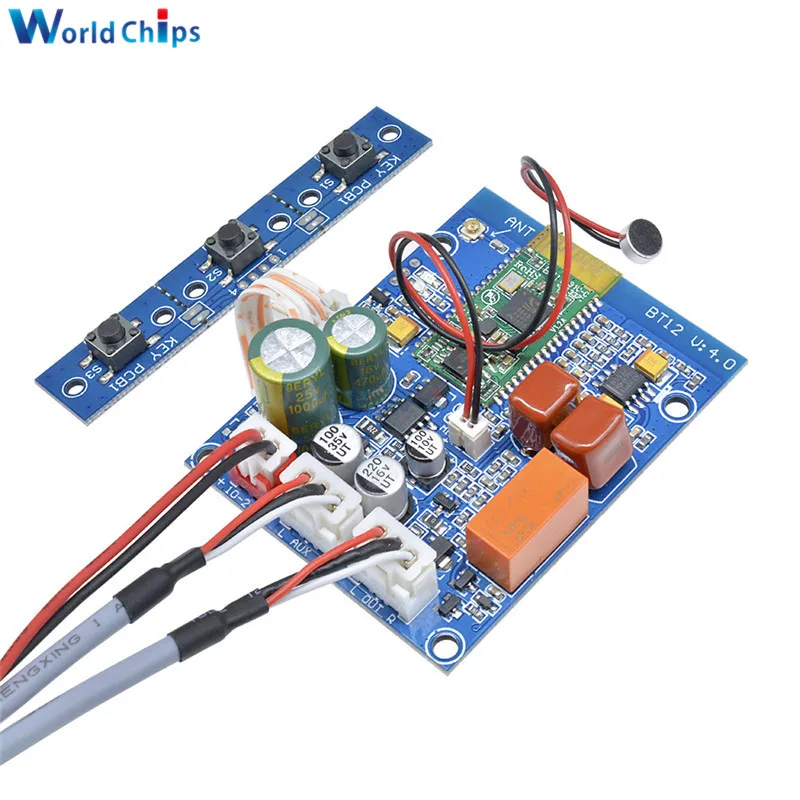 CSR8645 CSR 4,0 Bluetooth аудио приемник плата HIFI APT-X без потерь Музыкальный приемник модуль для усилителя аудио динамик DIY комплект
