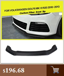 Автомобильные аксессуары из углеродного волокна для Volkswagen VW GOLF 6 VI MK6 2010-2013