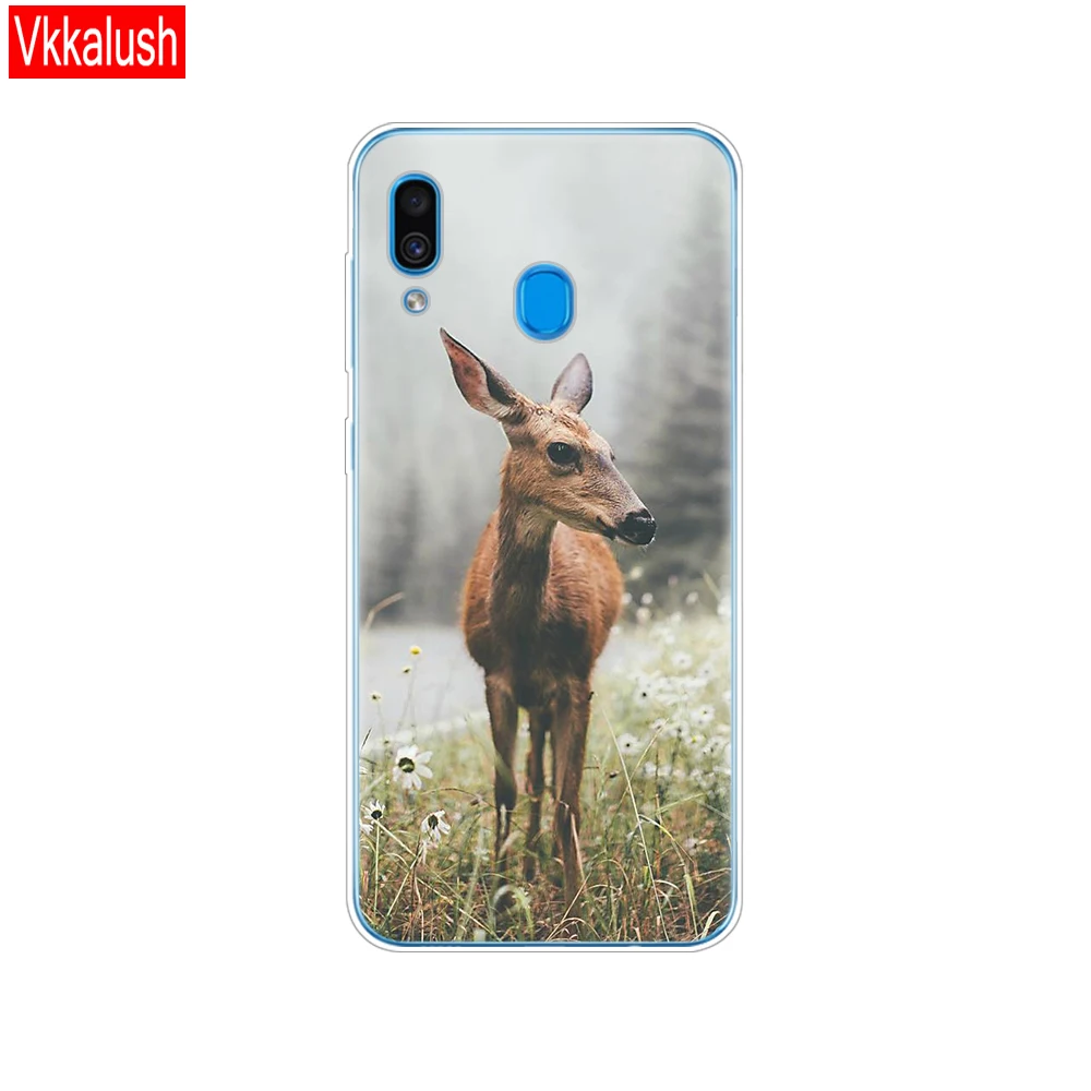 11071 Чехол для samsung Galaxy A20 чехол A20E полиуретан) и силикона с откидной крышкой для samsung A20 20 A205F A20E A202F чехол Мягкие Чехлы бамперы - Цвет: 11071
