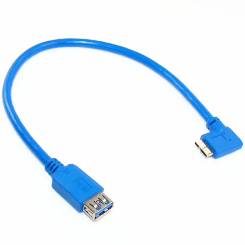 USB 3 0 AF для Micro 90 градусов локоть правой изогнутые мобильного жесткий диск