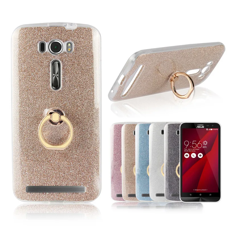 Чехол для Asus ZenFone 2 Laser ZE500KL блестящий чехол из ТПУ Мягкая силиконовая задняя