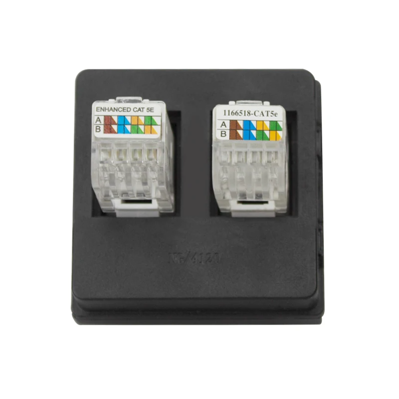 MVAVA двойная ПК LAN настенная декоративная розетка компьютерная Универсальная