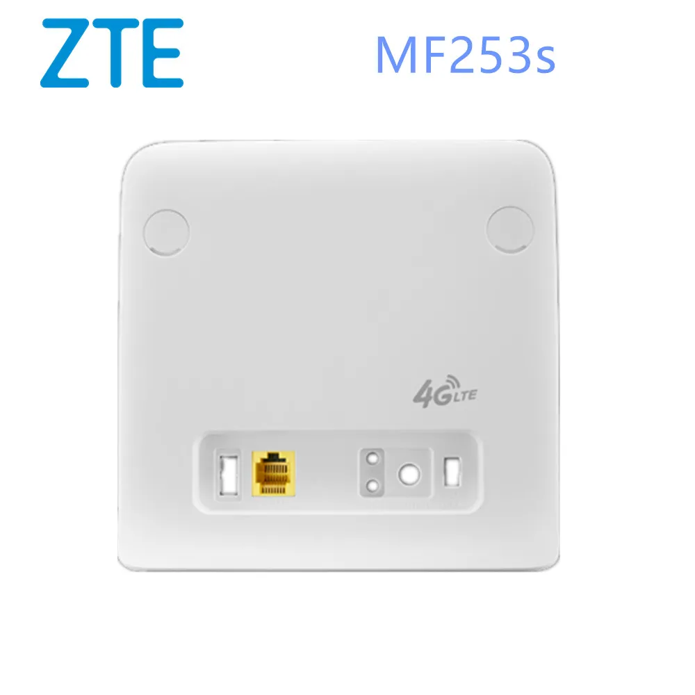 Разблокированный беспроводной Роутер ZTE MF253s 4G LTE CPE с антенной роутер со слотом
