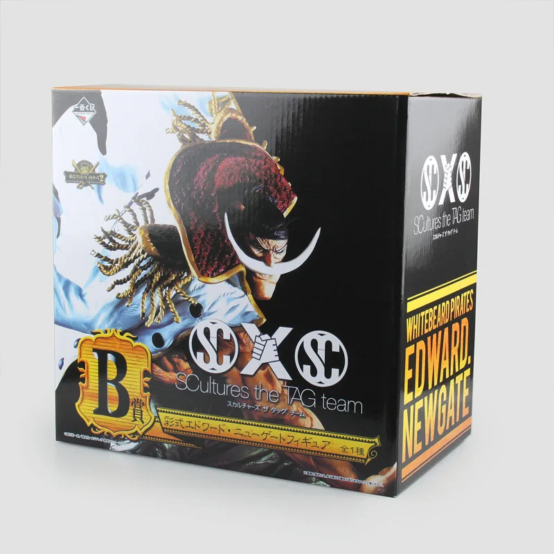 WITH RETAIL BOX Одна деталь белая борода фигурку 1/7 Масштаб Окрашенные рис Эдвард Ньюгейт кукла ПВХ acgn рисунок Гараж Комплект игрушки Brinquedos аниме - Цвет: WITH RETAIL BOX