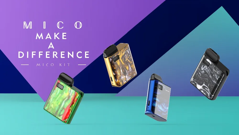 Распродажа! набор SMOK Mico, зажигалка, 700 мА/ч, батарея, электронная сигарета, анти-протекание, мини, электронная сигарета, ручка Pod, катушка VS NORD JC01