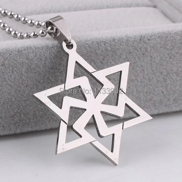 Минимальный заказ $15 новые модные подвески из нержавеющей стали со звездой