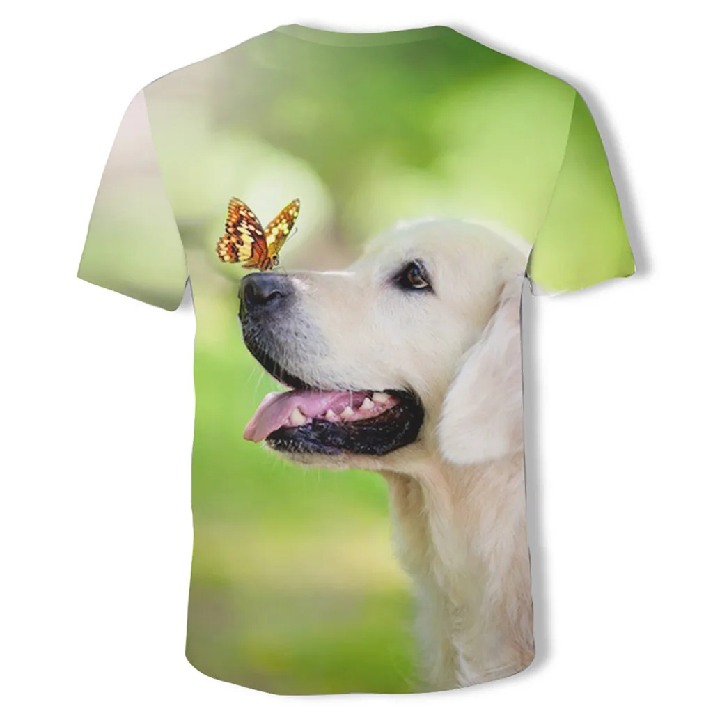 Fashion Unisex Men Dog 3d Print T Shirts Summer 2019 Top Tees Male Clothing Short Sleeve Casual Amime Shirt Camisetas Hombre 2# | Мужская