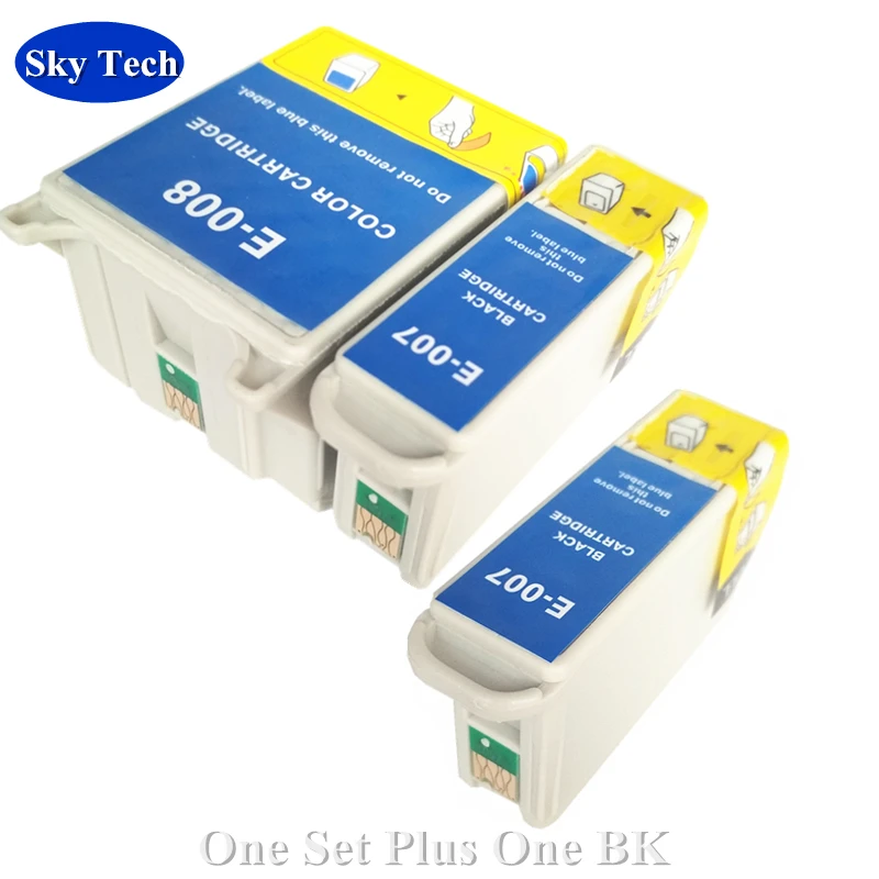 Качественный совместимый чернильный картридж для Epson T007 T008 Stylus Photo
