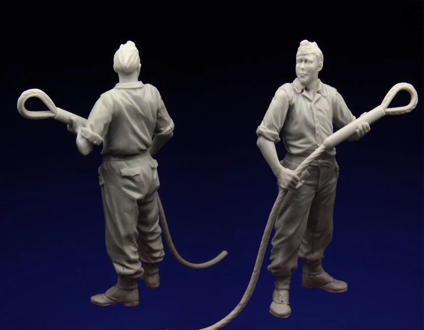 Набор фигурок из смолы 1/35 модель Panzer Crew Курск 1943 1 фигурки GK168 разрисованные |