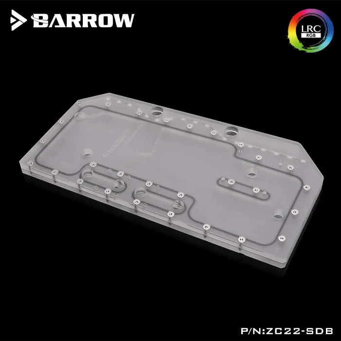 Barrow ZC22 SDB доски для водных путей Zeaginal 22 Intel CPU Water Block & Single GPU Building|Кулеры и системы