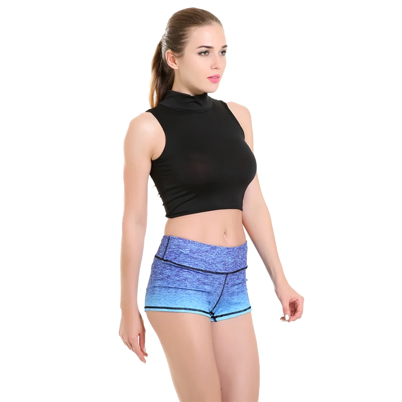 Шорты женские спортивные в горошек синие брендовые красные шорты для фитнеса