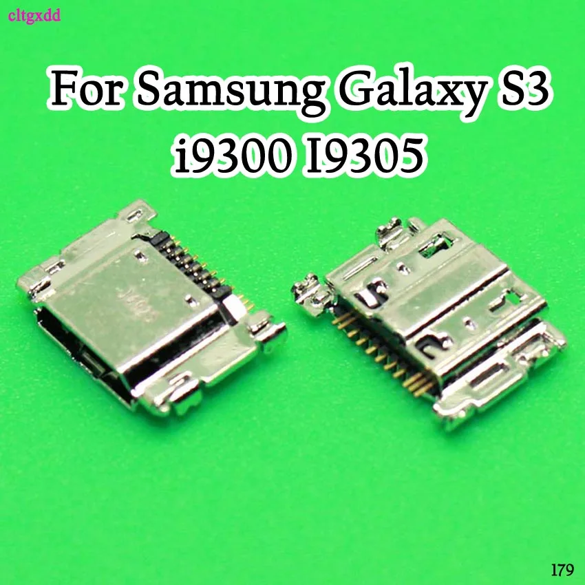 10 шт. оригинальный Мини micro USB зарядный порт разъем питания для Samsung Galaxy S3 i9300 I9305 Micro